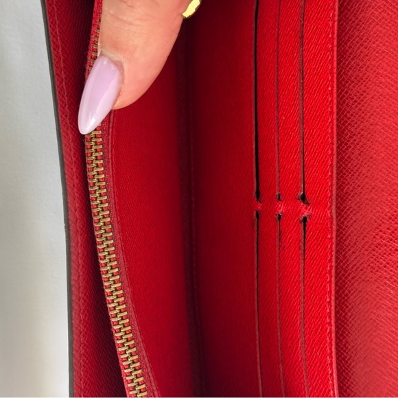 Louis Vuitton Monogram Portefeuille Sarah Long Bifold Wallet Coated Canvas - Picture 11 of 17